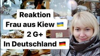 Ukrainerin trifft auf 2G  in Deutschland  Reaktion auf Impfung Einreisebestimmungen [upl. by Nesral]