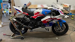 2021 Honda cbr1000rrr sp Fireblade CRC fairings installreviewpainting [upl. by Akined]