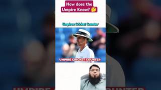 How does the Umpire Know 🤔 viralshort cricket viralvideo [upl. by Jeritah119]