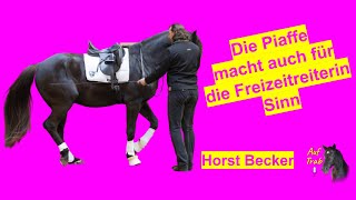 Horst Becker Die Piaffe verbessert vieles auch den Galopp [upl. by Miko]