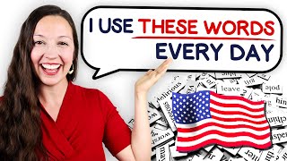 I use these words every day English Vocabulary Lesson [upl. by Barcot]