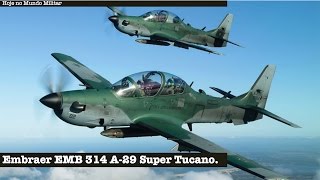 Embraer EMB 314 A29 Super Tucano [upl. by Cosette235]