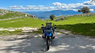 Belle strade in moto Basilicata  SS95 Brienza  SS276 Marsico Nuovo  SS92 Corleto Perticara [upl. by Lekim819]