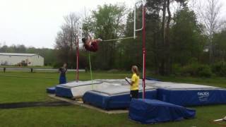 8th grade pole vaulter [upl. by Ellennaj]