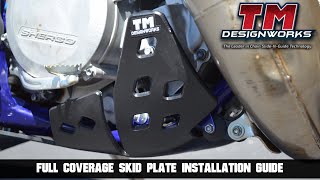 How to Install  Feature amp Benefit TM Designworks 2024 Sherco Full Coverage Skid Plate [upl. by Valley764]