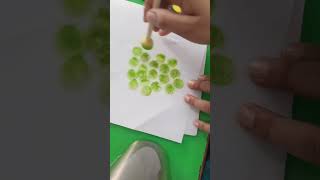 Easiest way to make grapes🍇 [upl. by Yme]