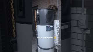 Solahart Atmos Eco Heat Pump  280HER Noise Level 👌 [upl. by Zaob]