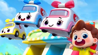 Ambulance Help Me  Street Vehicles Song  Learn Colors  Nursery Rhymes amp Kids Songs  BabyBus [upl. by Freiman384]