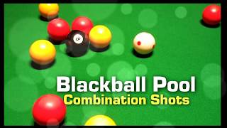 Blackball Pool Combination Shots [upl. by Farrison]