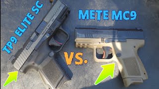 Canik TP9 Elite SC VS Canik Mete MC9 In deapth comparison [upl. by Rosanna95]