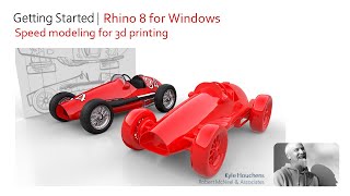 Getting Started Rhino 8 windows toy car speed build [upl. by Noloc]