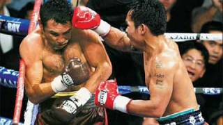 Pacquiao vs De la Hoya quotPacman PULVERIZED Golden Boyquot [upl. by Teuton]