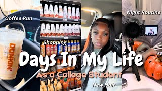 Days In My Life  As a Full Time College Student 💌  Marquiece Nicole [upl. by Lachman402]