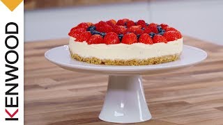 No Bake Cheesecake Recipe with kMix [upl. by Nimajeb231]