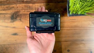 Новий GPS трекер Ibag Middle PRO Plus Колір чорний 10000 mah Монстр серед трекерів Розпаковка [upl. by Ulrike]