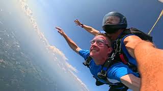 Tandem Skydive  20240814  Perkasie Pennsylvania [upl. by Angadreme908]