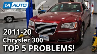 Top 5 Problems Chrysler 300 Sedan 2nd Generation 20112020 [upl. by Ingaberg447]