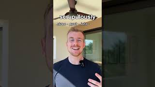 How to pronounce SCRUPULOUSLY in British English englishlearning clearpronunciation pronunciation [upl. by Eillak]