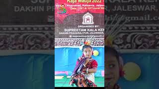 Sambalpuri dance  Aakhi bujidele dishuche  Folk dance  Samir Kreative dance [upl. by Nivlak]