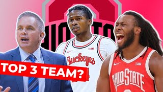 Ohio State Basketball Preview  Buckeyes Are A Top 3 Big Ten Team [upl. by Eidnak877]