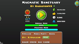 MAGMATIC SANCTUARY By RadiationV2 100 With Clicks Harder Lvl Last Fire Gauntlet Lvl [upl. by Yuri]