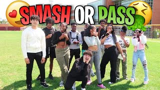 SMASH OR PASS BUT FACE TO FACE HIGHSCHOOL EDITION [upl. by Esenahs]