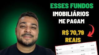 Recebi R 7079 Reais Desses dois Fundos Imobiliários Base 10 [upl. by Sugden718]