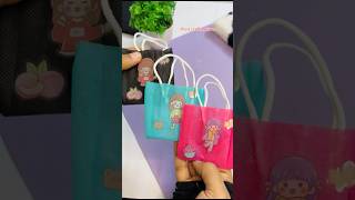 Mini shopping bag 💼 shortsyoutubeshortshandmademiniatureviralshortstrandingcutelove [upl. by Huxley]