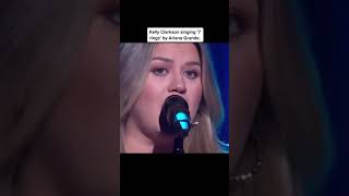 Kelly Clarkson Singing 7 Rings By Ariana Grande shorts [upl. by Riddle]