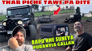 Thar piche tawe pa dite  bapu ne suneya puraneya gallan  hass hass bura haal  Dhillonpreet Vlogs [upl. by Gotcher670]