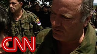 Christiane Amanpour meets Ratko Mladic  the Butcher of Bosnia [upl. by Er401]