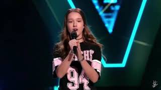 Vlera  Rolling In The Deep  The Voice Kids 2018  The Blind Auditions [upl. by Worra]