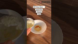 DIY Face Pack For Instant Glow  Face Mask At Home  Winter Glow Face Pack  Be Beautifulshorts [upl. by Silvan227]