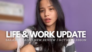 LIFE amp WORK UPDATE  RAREJOB FAQs amp REVIEW  Lancetti [upl. by Flodnar135]