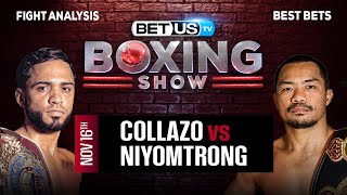 Oscar Collazo vs Thammanoon Niyomtrong  Boxing Expert Predictions Boxing Picks amp Best Bets [upl. by Tronna]