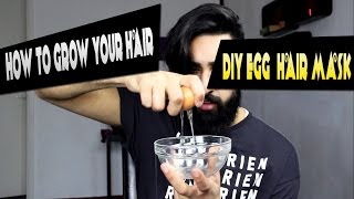 How To Grow Your Hair Egg Hair Mask [upl. by Ransell614]