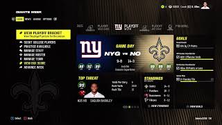 Madden 24 Saints Franchise Episode 20 [upl. by Stockwell]