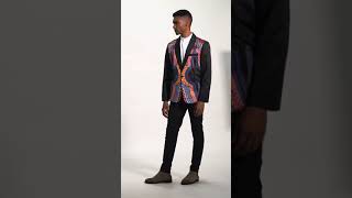 Ericdress Dashiki Geometric African Print Mens Blazer 13405159 [upl. by Sivle167]