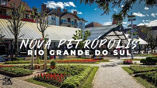 Nova Petrópolis  RS Walking Tour 4K [upl. by Lisa992]