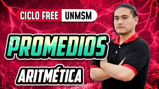 Promedios 🧮 Aritmética CICLO FREE [upl. by Harias192]