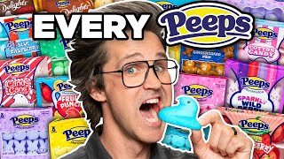 We Tried EVERY Flavor Of Peeps [upl. by Nyledaj]