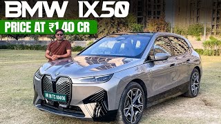 BMW iX xDrive50 SUV First Drive Review  Range 635 KM 0100 In Just 46 Sec  Times Drive Green [upl. by Ahsimik]