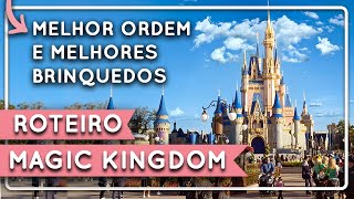 Roteiros dos Parques da Disney  Magic Kingdom  Dicas de Orlando 2024 [upl. by Reni206]