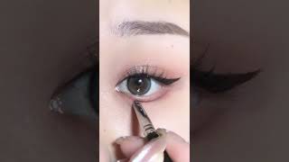 Eye makeup tutorial  Pink Brown Lower Liner  Undereye Bags  Crash Heartthrob Date Eye Makeup 💖✨ [upl. by Rajewski]