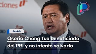 Osorio Chong no es congruente fue beneficiado del PRI y no hizo nada para salvarlo Bulmaro Pacheco [upl. by Sutit145]