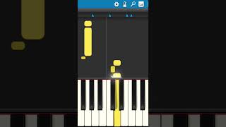 andrea sanninoabbracciamerallentatoslowpiano facile easy tutorial [upl. by Yruama]