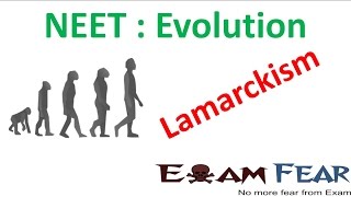 NEET Biology Evolution  Lamarckism [upl. by Annod]