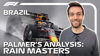 How Max Verstappen Mastered Wet Brazil Weather  Jolyon Palmer’s F1 TV Analysis  Workday [upl. by Haem]