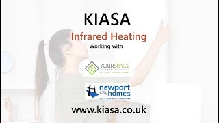 Kiasa Infrared Panels with Smart Controls for 8 EPC A Houses [upl. by Marcile249]