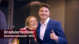 Den Abschluss in der Tasche  Graduiertenfeier Sommersemester 2023 [upl. by Naus152]